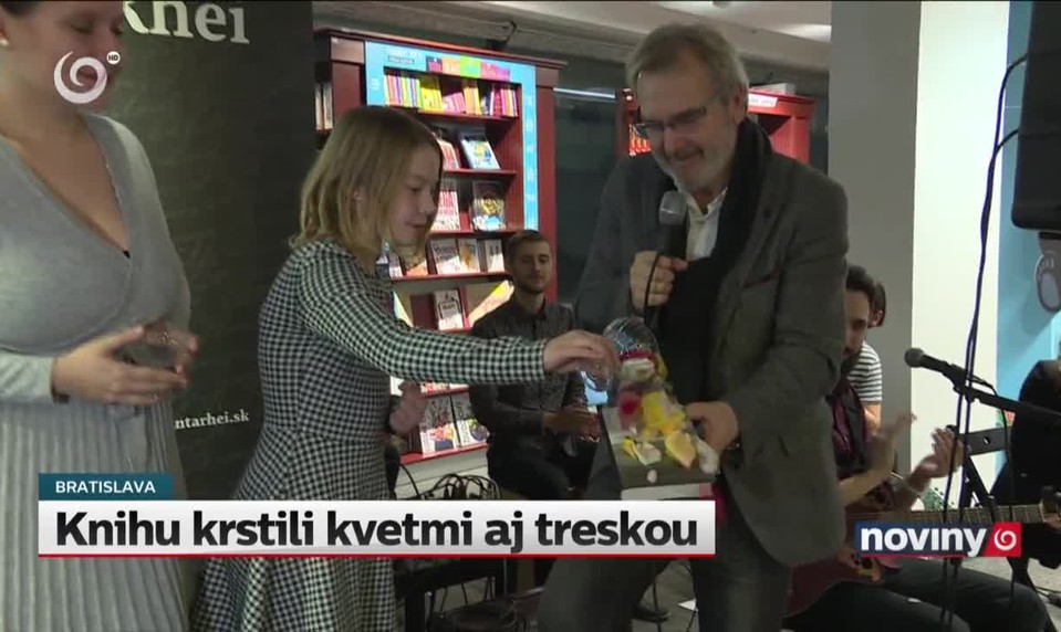 Knihu krstili kvetmi aj treskou