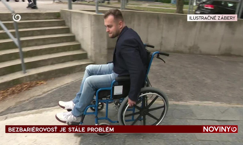 BEZBARIÉROVOSŤ JE STÁLE PROBLÉM