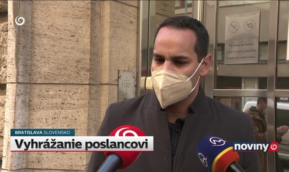 Vyhrážanie poslancovi