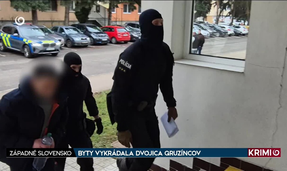 BYTY VYKRÁDALA DVOJICA GRUZÍNCOV