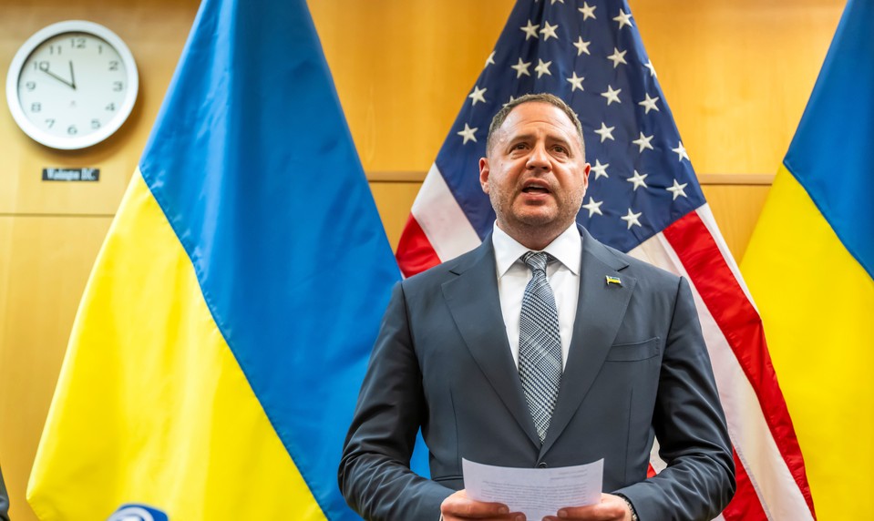 Andrij Jermak odstúpil z funkcie šéfa kancelárie ukrajinského prezidenta