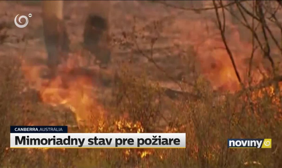 Mimoriadny stav pre požiare