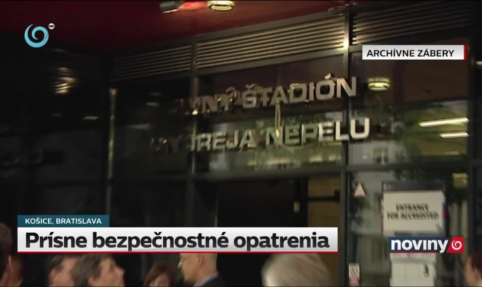 Prísne bezpečnostné opatrenia