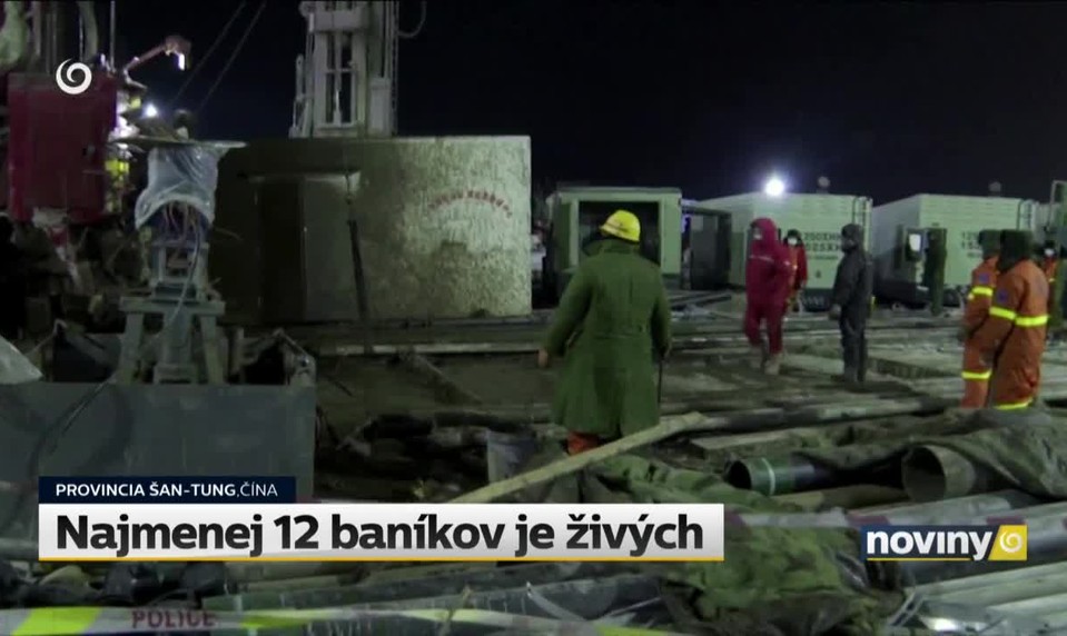 Najmenej 12 baníkov je živých