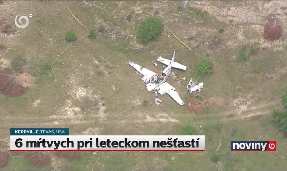 6 mŕtvych pri leteckom nešťastí