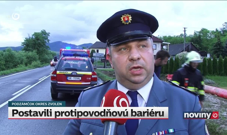 Postavili protipovodňovú bariéru