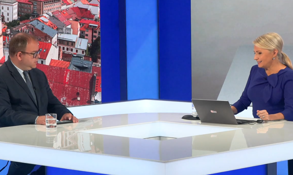 Štúdio 24: Kandidáti na trenčianskeho župana viedli kultivovanú debatu, hovorí Hřích