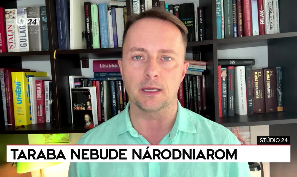 Štúdio 24: Taraba nebude národniarom