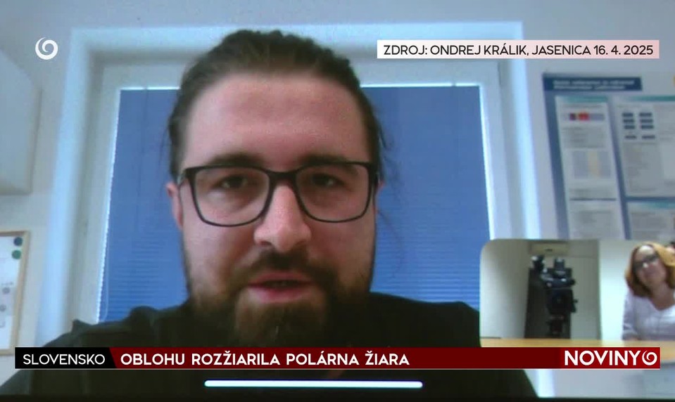 OBLOHU ROZŽIARILA POLÁRNA ŽIARA