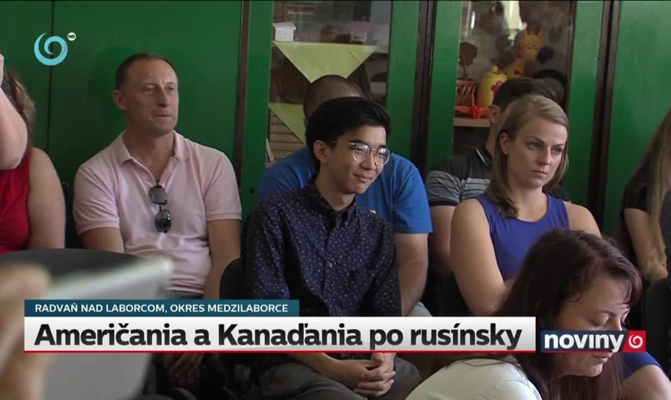 Američania a Kanaďania po rusínsky