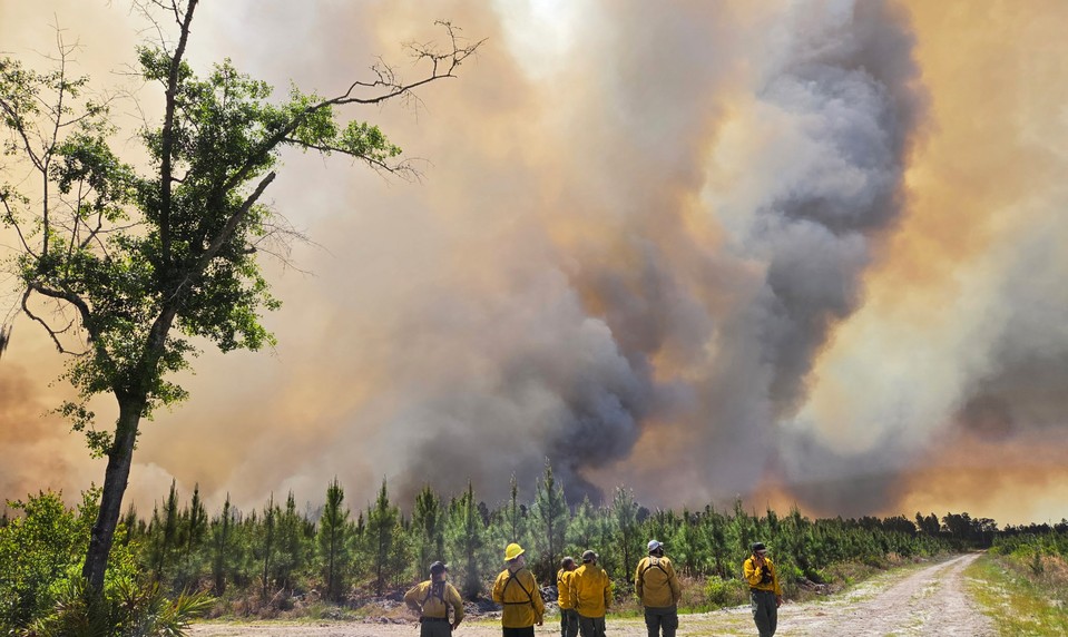 USA zápasia s ohňom: Požiare v Georgii zničili už 120 domov