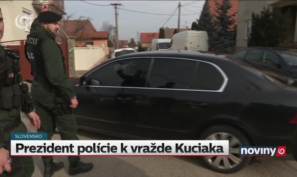 Prezident polície k vražde Kuciaka