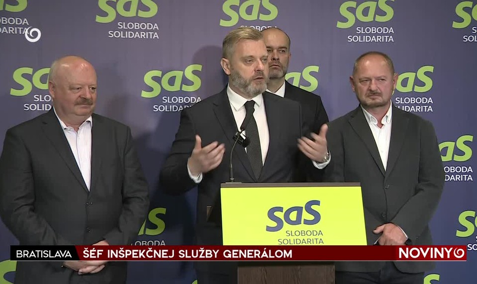 ŠÉF INŠPEKČNEJ SLUŽBY GENERÁLOM