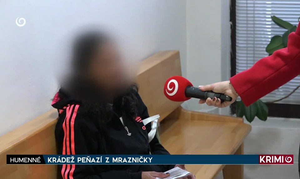 KRÁDEŽ PEŇAZÍ Z MRAZNIČKY
