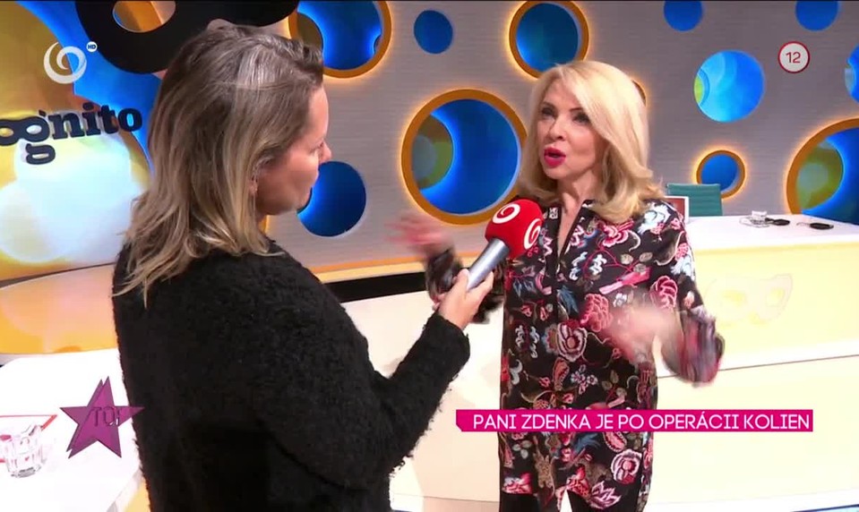 PANI ZDENKA JE PO OPERÁCII KOLIEN