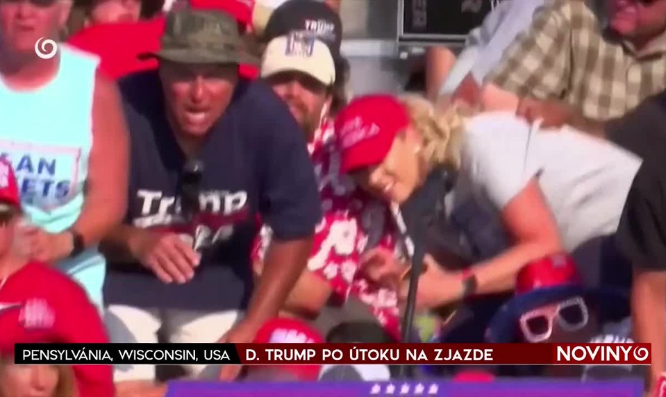 D. TRUMP PO ÚTOKU NA ZJAZDE