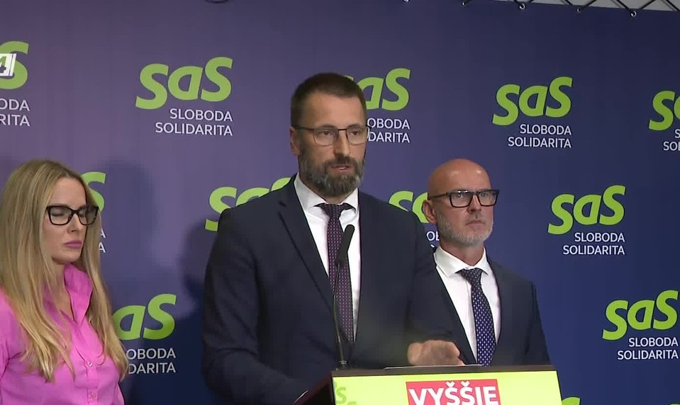 Tlačová beseda strany SaS k téme rozpočtu