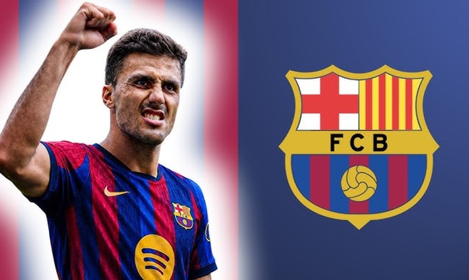 Prestup leta hotový. RODRI oficiálne hráčom Barcelony