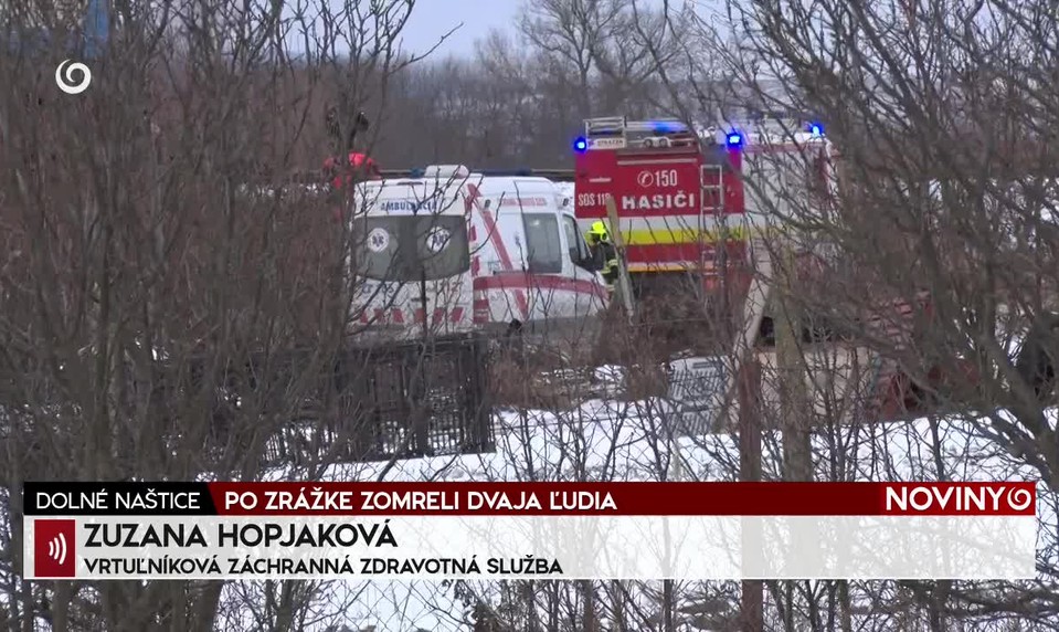 PO ZRÁŽKE ZOMRELI DVAJA ĽUDIA
