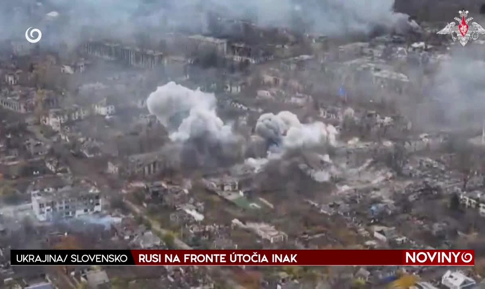 RUSI NA FRONTE ÚTOČIA INAK