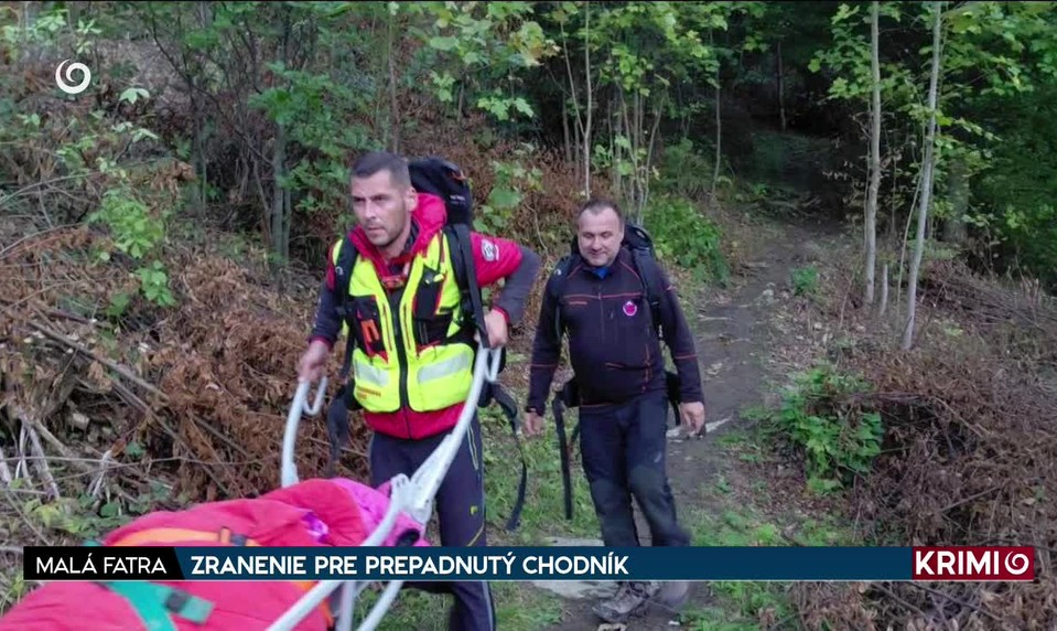ZRANENIE PRE PREPADNUTÝ CHODNÍK
