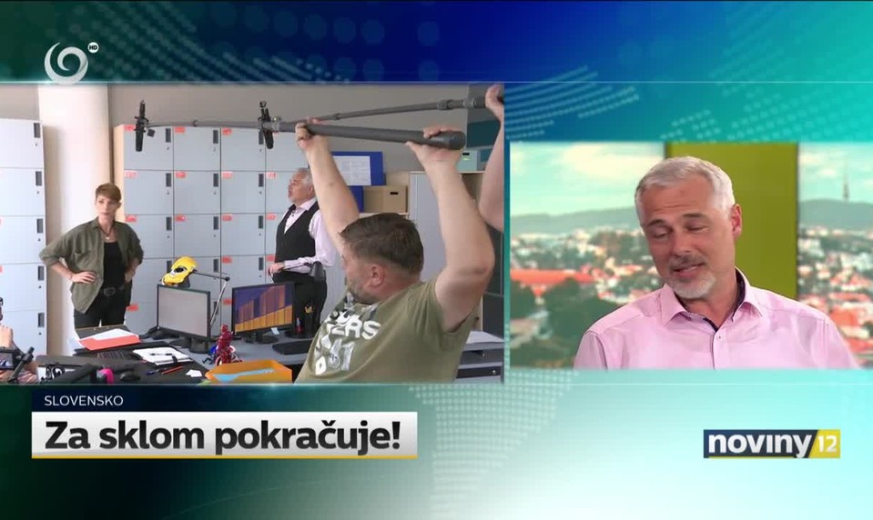 Za sklom pokračuje!