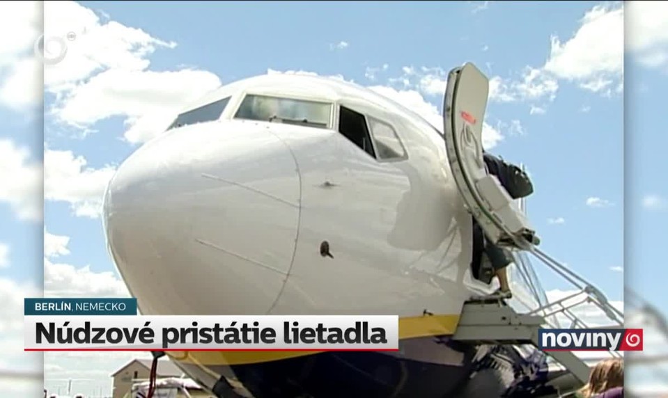 Núdzové pristátie lietadla