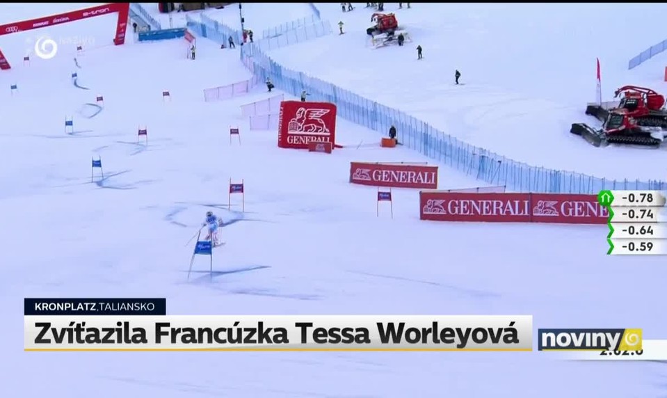 Zvíťazila Francúzka Tessa Worleyová