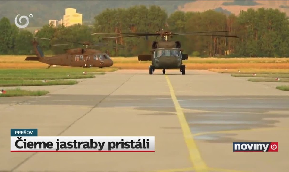 Čierne jastraby pristáli
