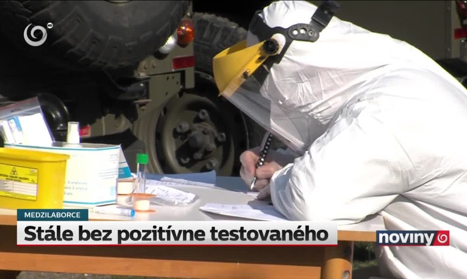Stále bez pozitívne testovaného