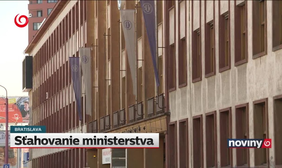 Sťahovanie ministerstva