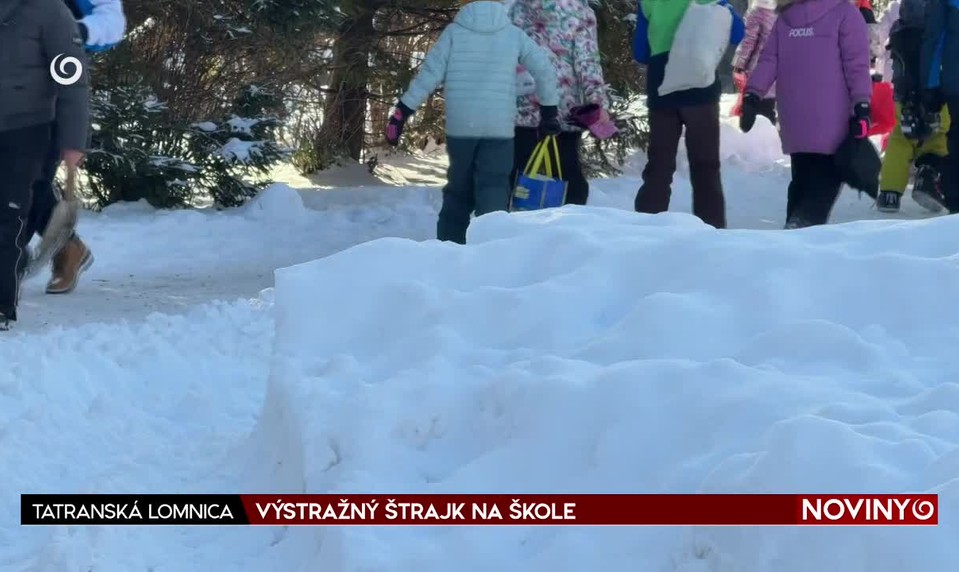 VÝSTRAŽNÝ ŠTRAJK NA ŠKOLE