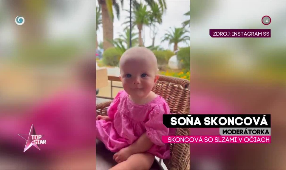 Skoncová so slzami v očiach
