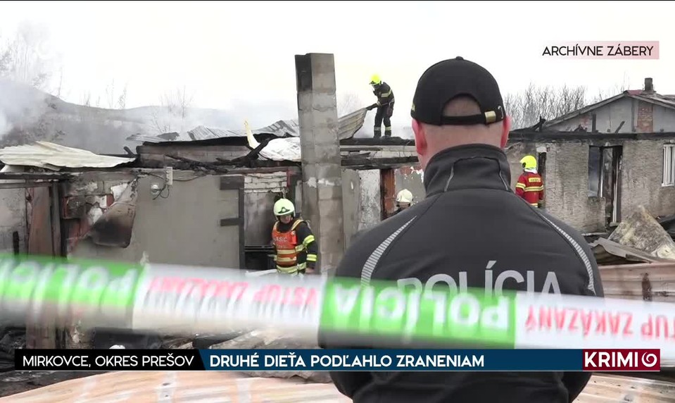 DRUHÉ DIEŤA PODĽAHLO ZRANENIAM