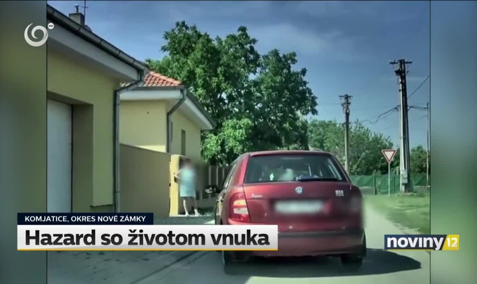 Šoféroval s vnukom (3) na kolenách. Navyše aj nafúkal