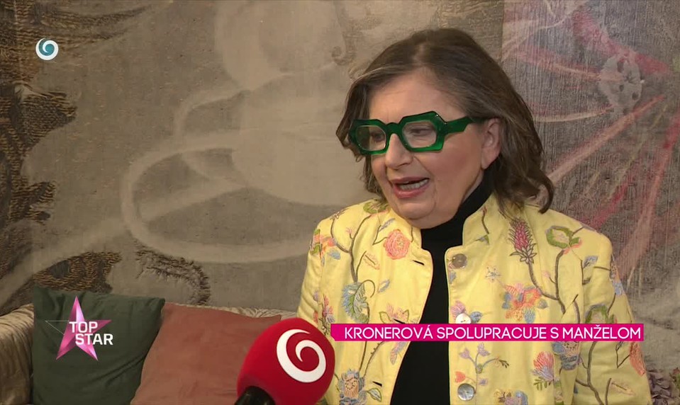Kronerová spolupracuje s manželom