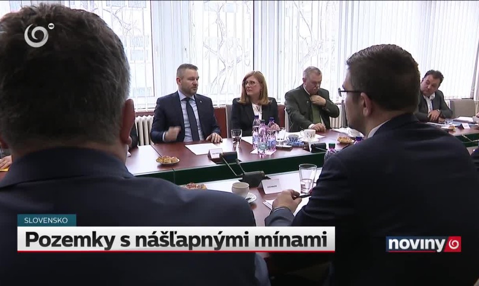 Pozemky s nášľapnými mínami