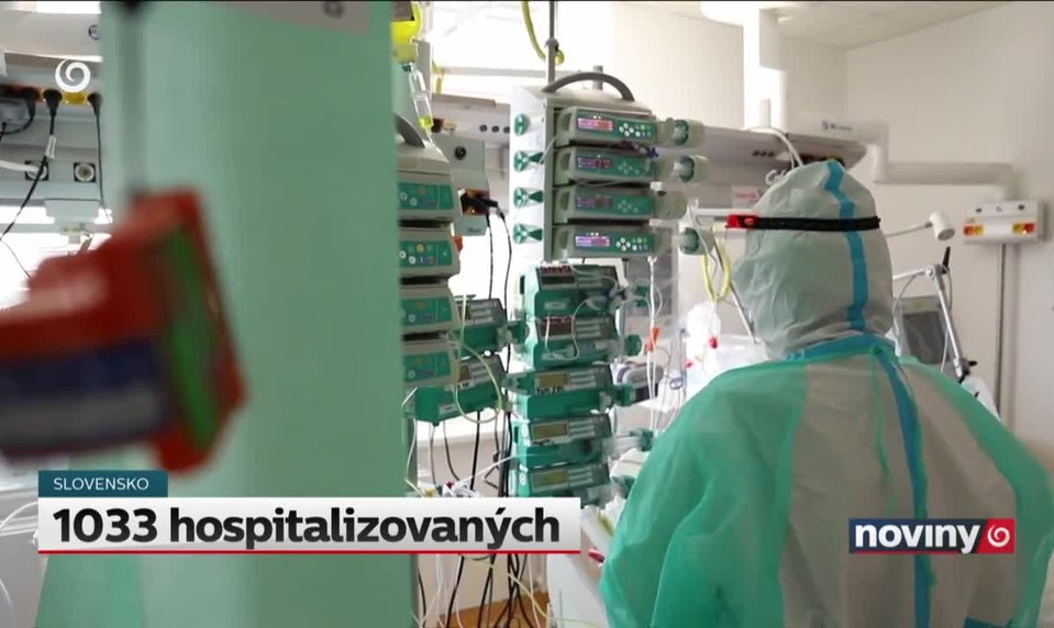 1033 hospitalizovaných