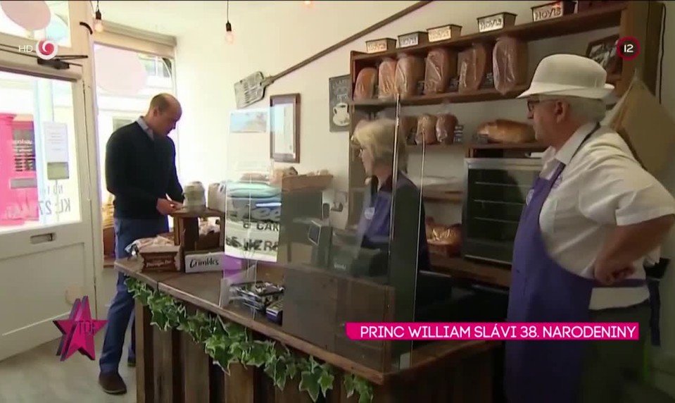 PRINC WILLIAM SLÁVI 38. NARODENINY