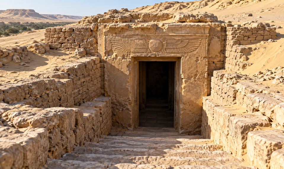 Egypt vydal ďalšie tajomstvo. Ukrývalo sa za 14 schodmi