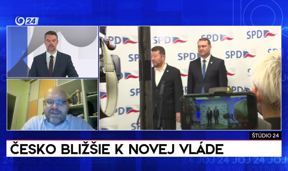 Štúdio 24: Česko bližšie k novej vláde