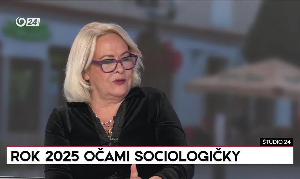 Sociologička zhodnotila, čo trápilo Slovákov v roku 2025 najviac. Budúci rok bude kritický