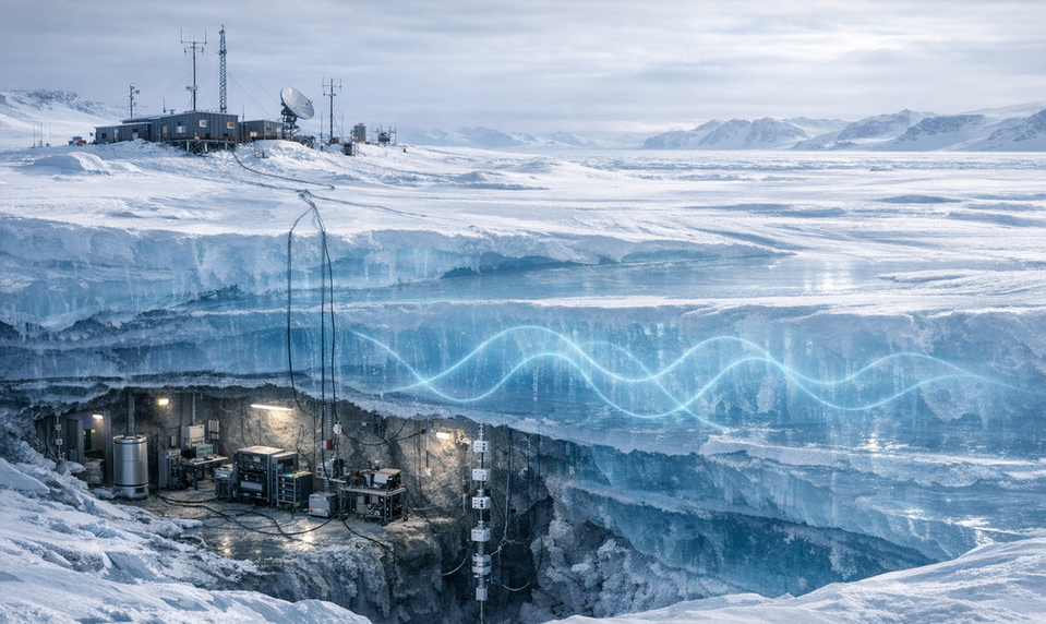 Pod antarktickým ľadom zachytili 13 nečakaných signálov