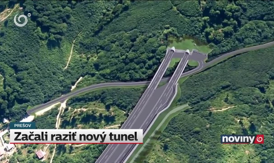Začali raziť nový tunel