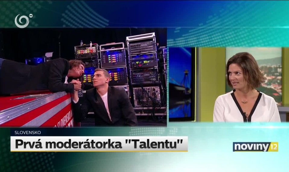 Lujza ako moderátorka ČSMT