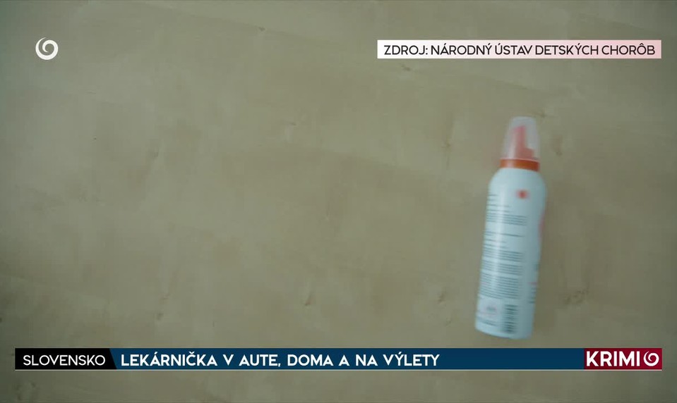 LEKÁRNIČKA V AUTE, DOMA A NA VÝLETY