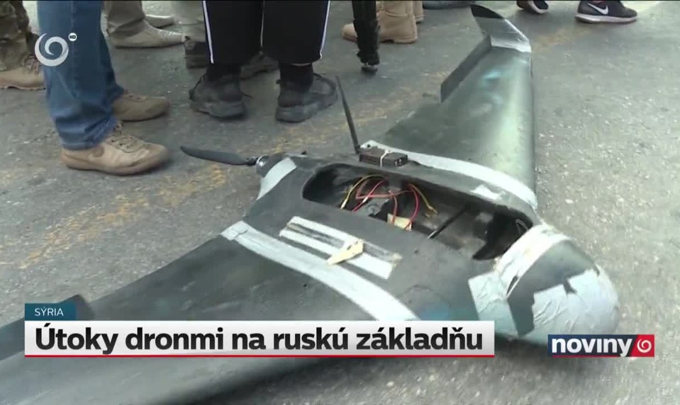 Útoky dronmi na ruskú základňu