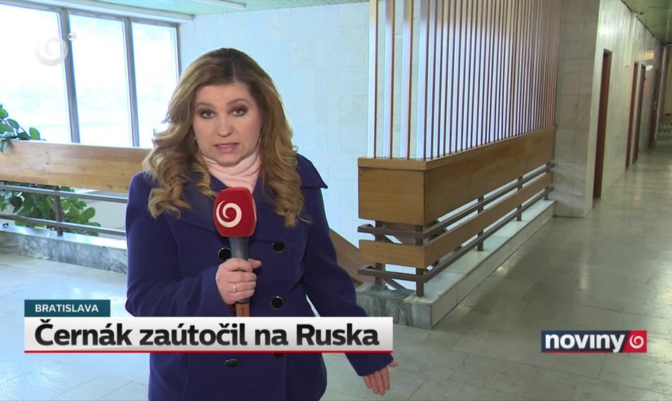 Černák zaútočil na Ruska