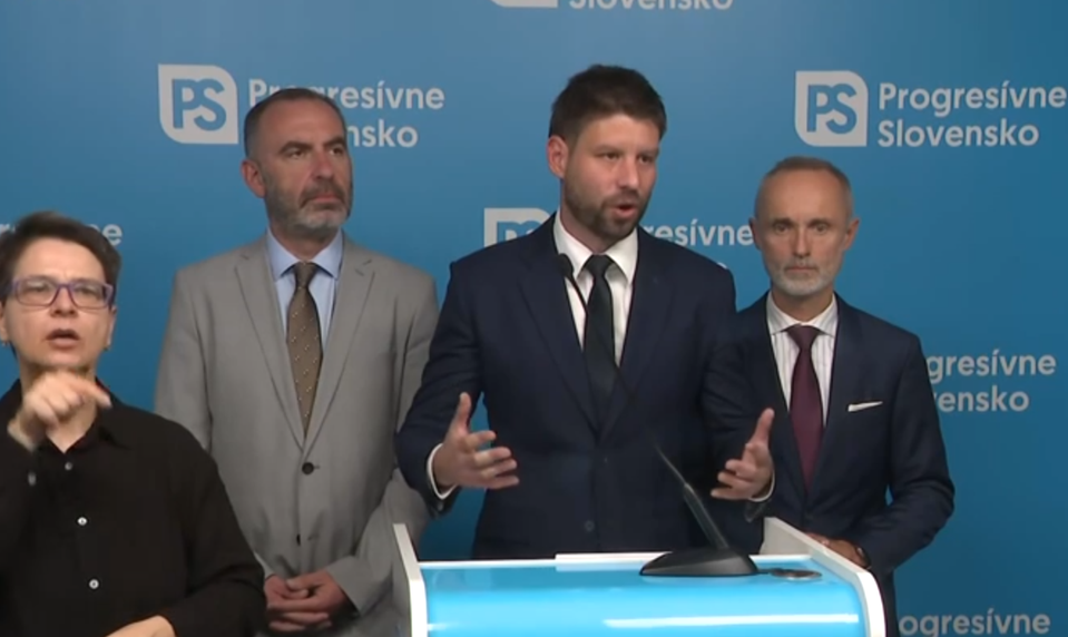 Tlačová beseda PS o aktuálnej politickej situácii