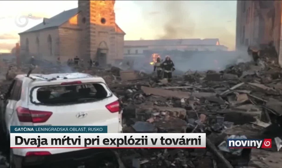 Dvaja mŕtvi pri explózii v továrni